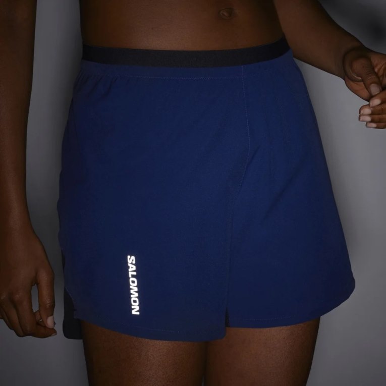 Blue Salomon Cross 5'' Women's Running Shorts | PH 81039O